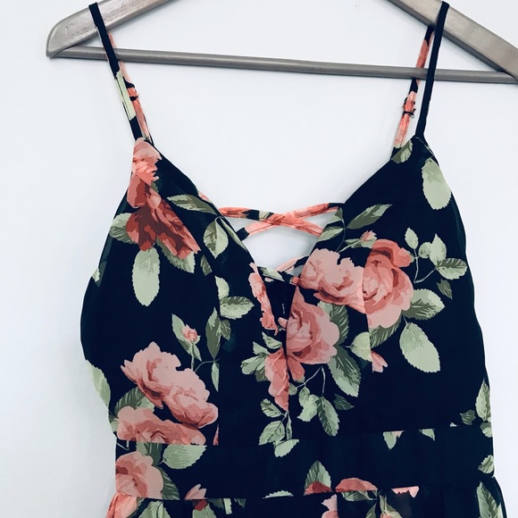 Floral Summer Dress with shorts - Picture 2 of 6